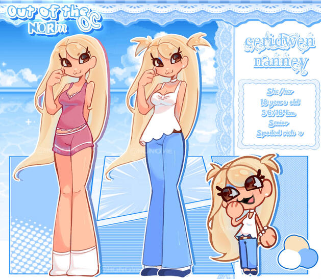 OC - Ceri ref sheet
